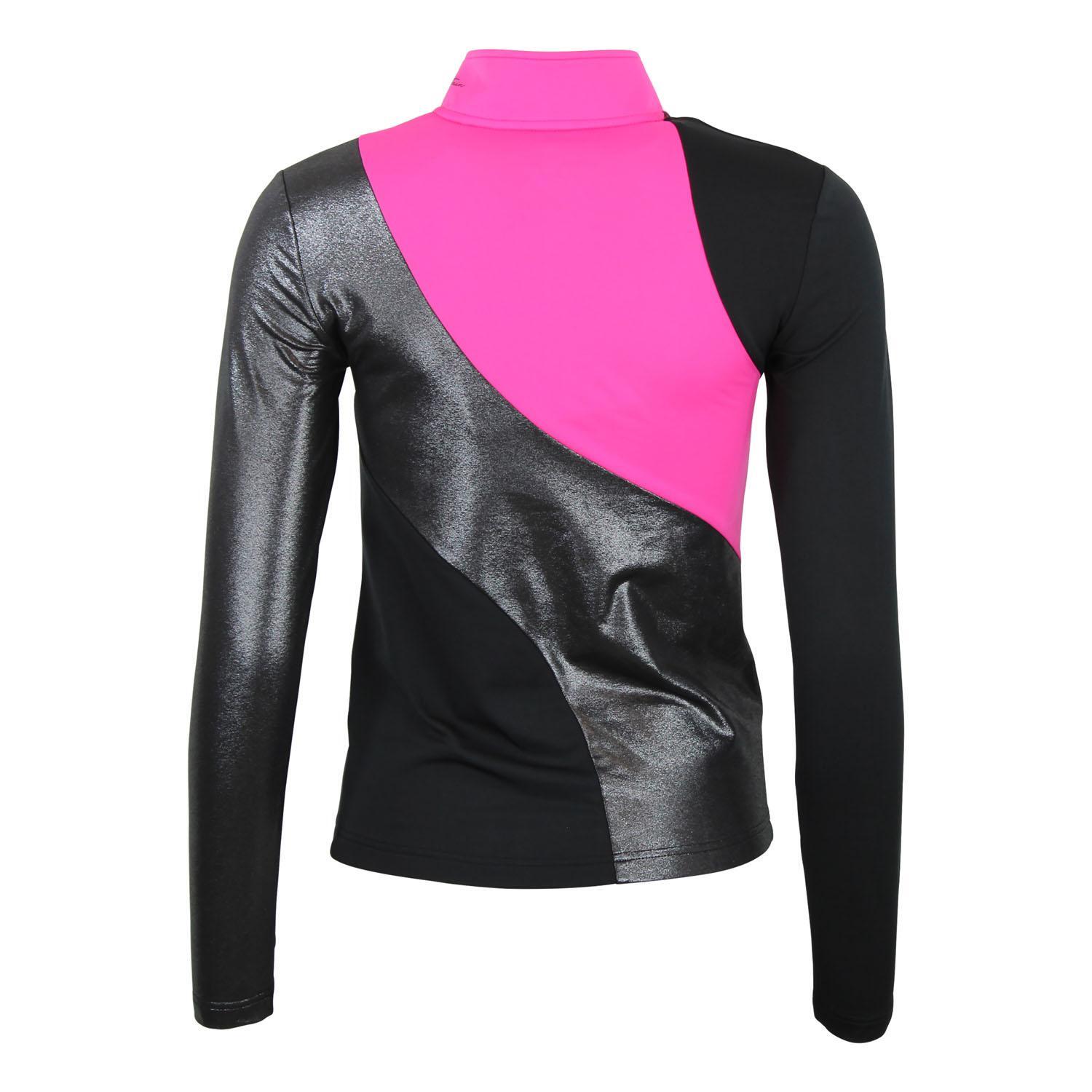 Maglia a maniche lunghe con zip per donna Peak Mountain Aramis 2/4