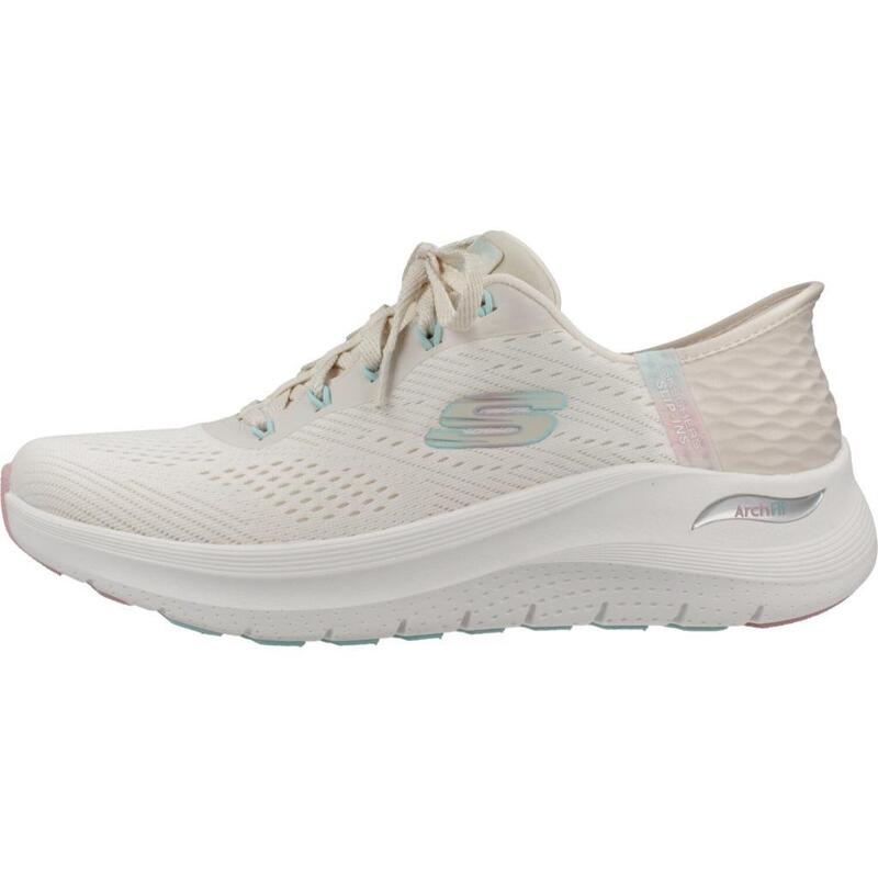 Pantofi Sport Skechers Model Arch Fit 2.0 Slip-ins Culoare Alb