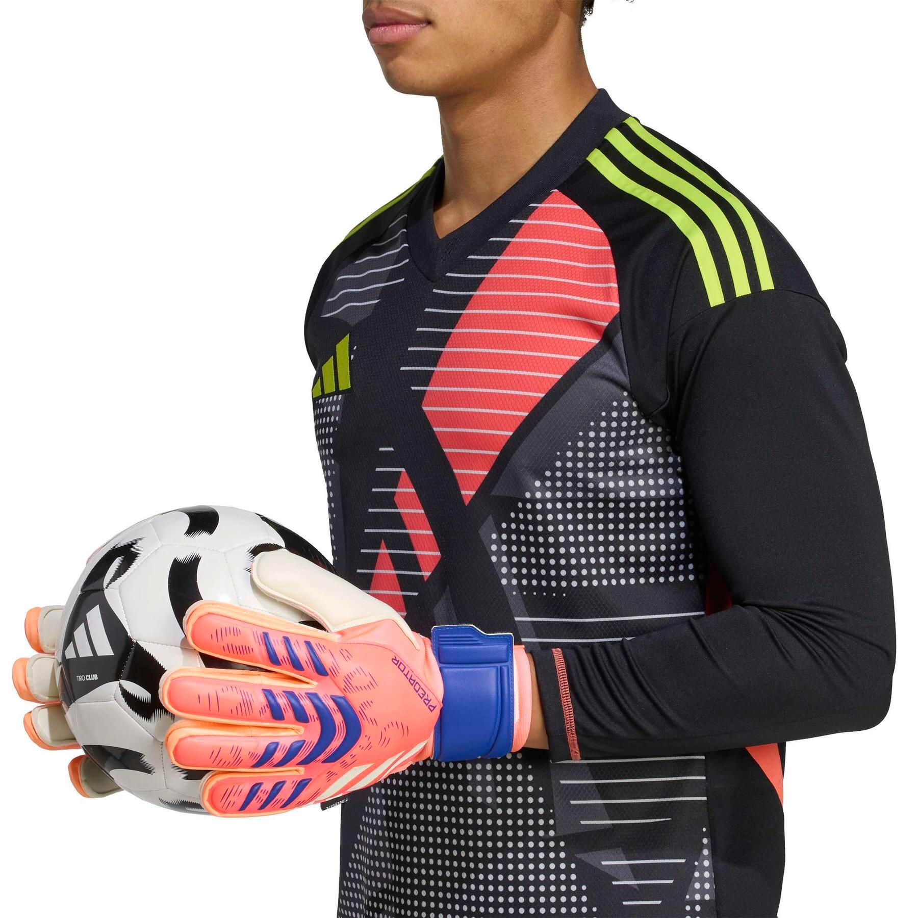 Luvas de guarda-redes com corte híbrido adidas Predator MTC FS 5/6