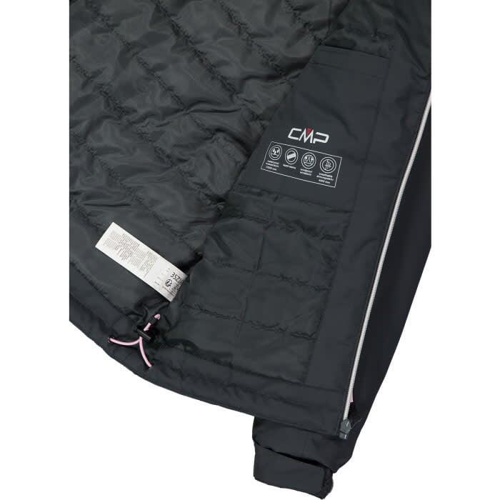 Outdoor Jacken Kinder - CMP Kids Jacket Hoody - Titanio 4/7
