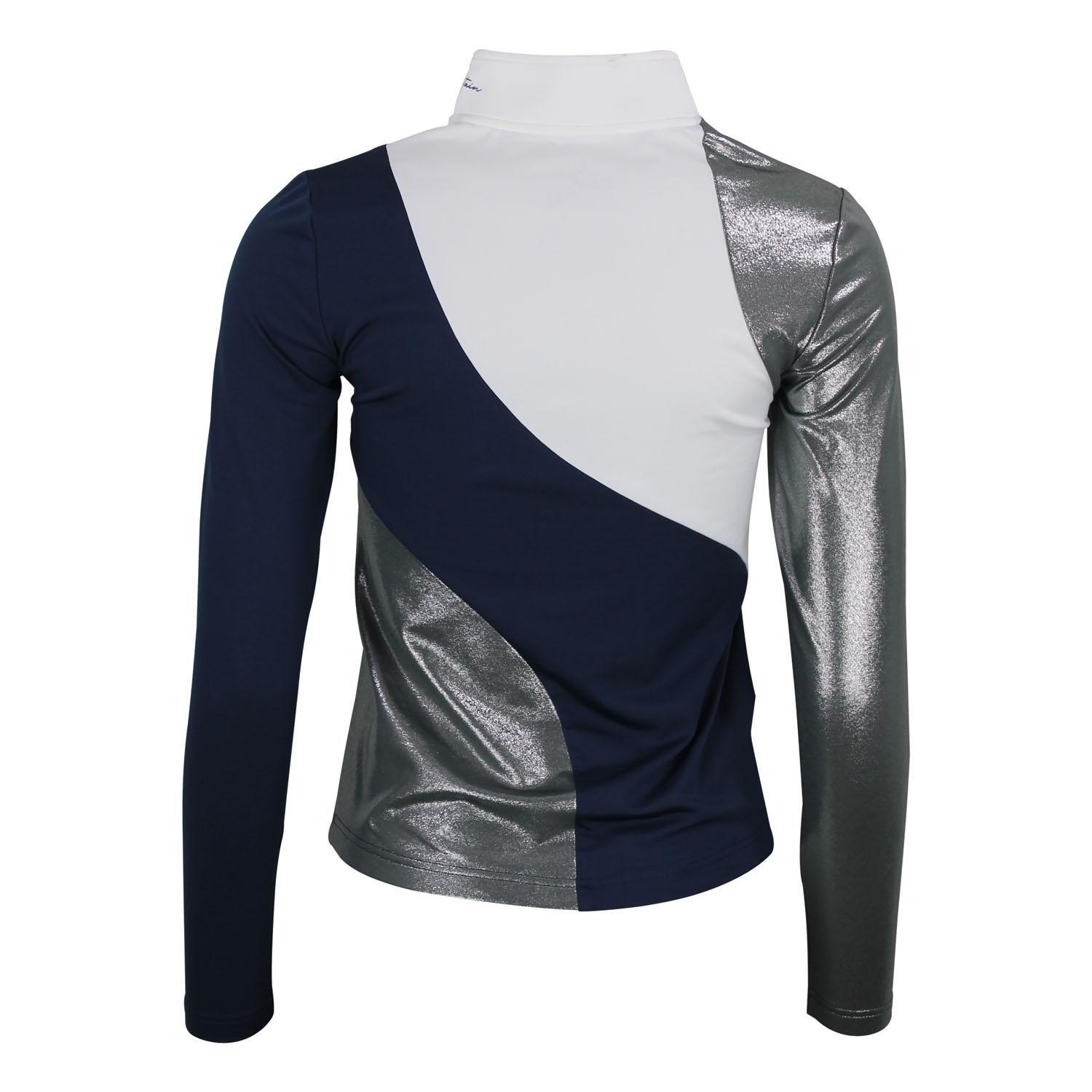 Dames met lange mouwen zip T-shirt Peak Mountain Aramis 2/3
