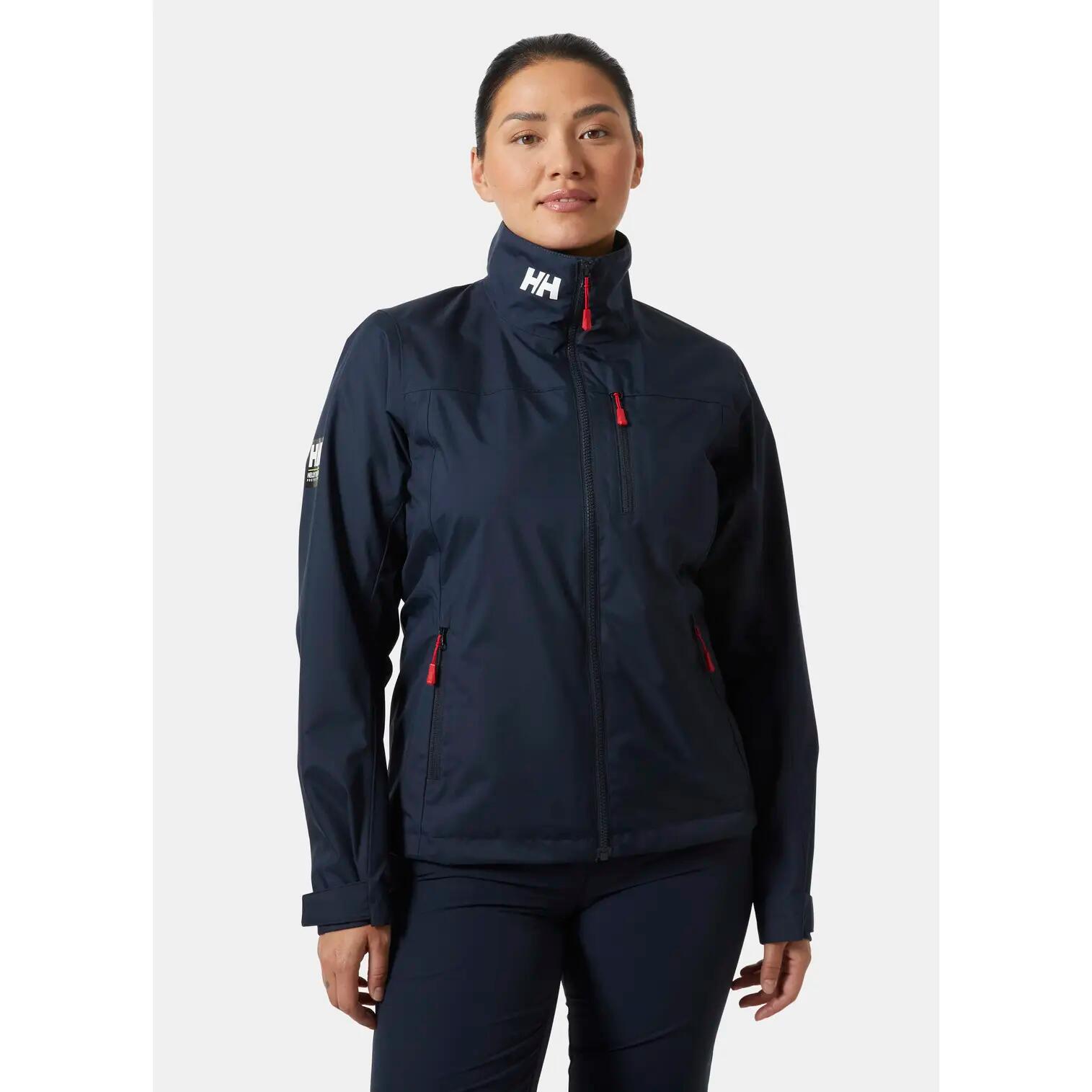 Casaco à prova de água para mulheres Helly Hansen Crew 2.0 2/7