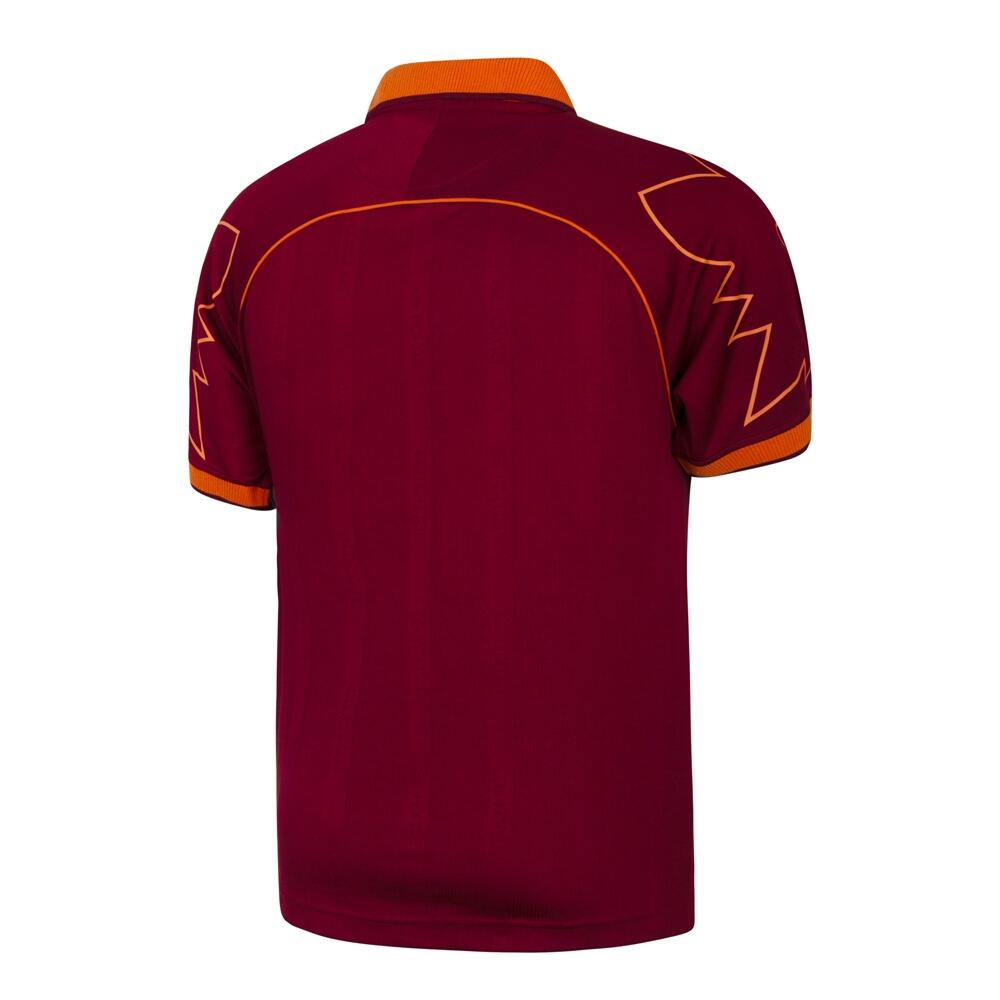 Retro Voetbalshirt - Heren - AS Roma 1999/00 - Rood 3/7
