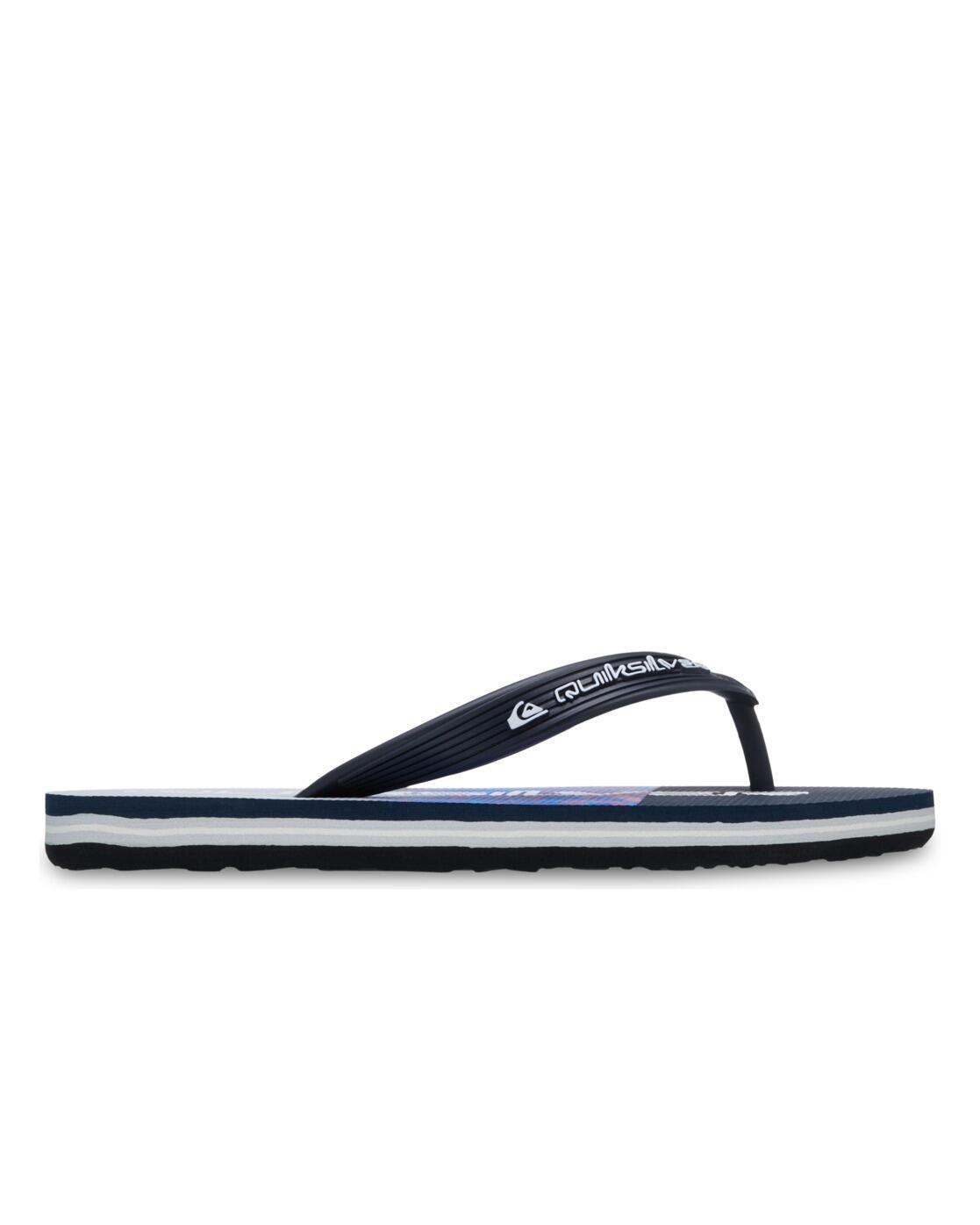 Tongs MOLOKAI ART Bleu Garçon 2/4