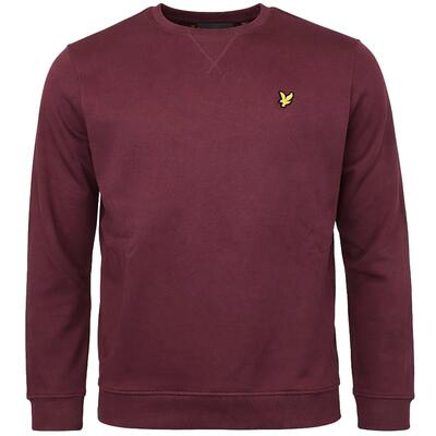 Sweater met ronde hals lyle & scott