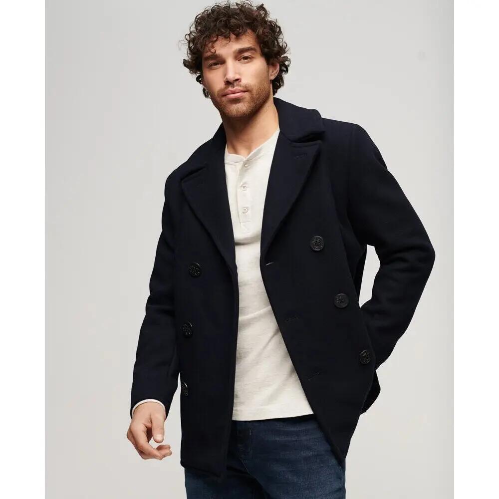 Mantel aus Wolle Superdry Merchant Store 3/5
