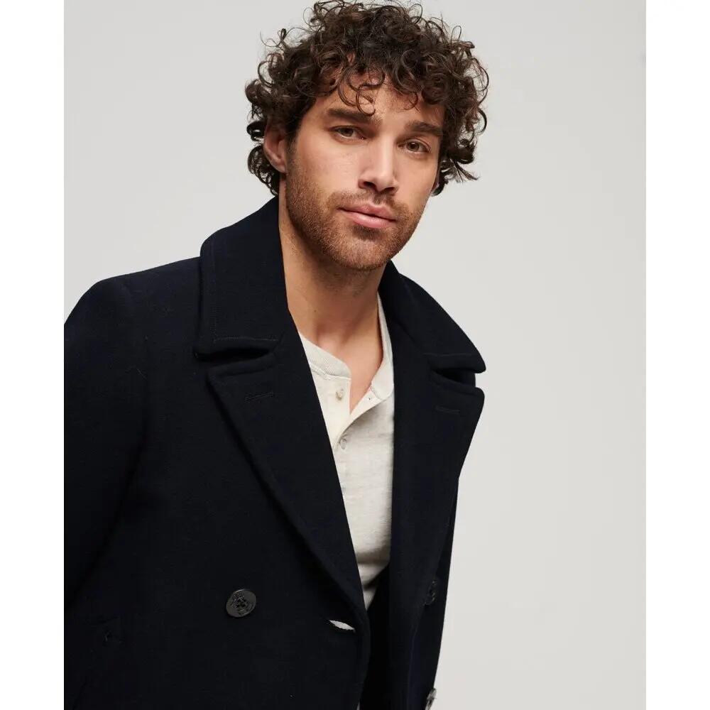 Mantel aus Wolle Superdry Merchant Store 5/5