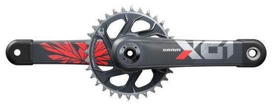 Sram X01 Eagle 12V SuperBoost+ Direct Mount Lunar Oxy Red Guarnitura 32 Denti (s