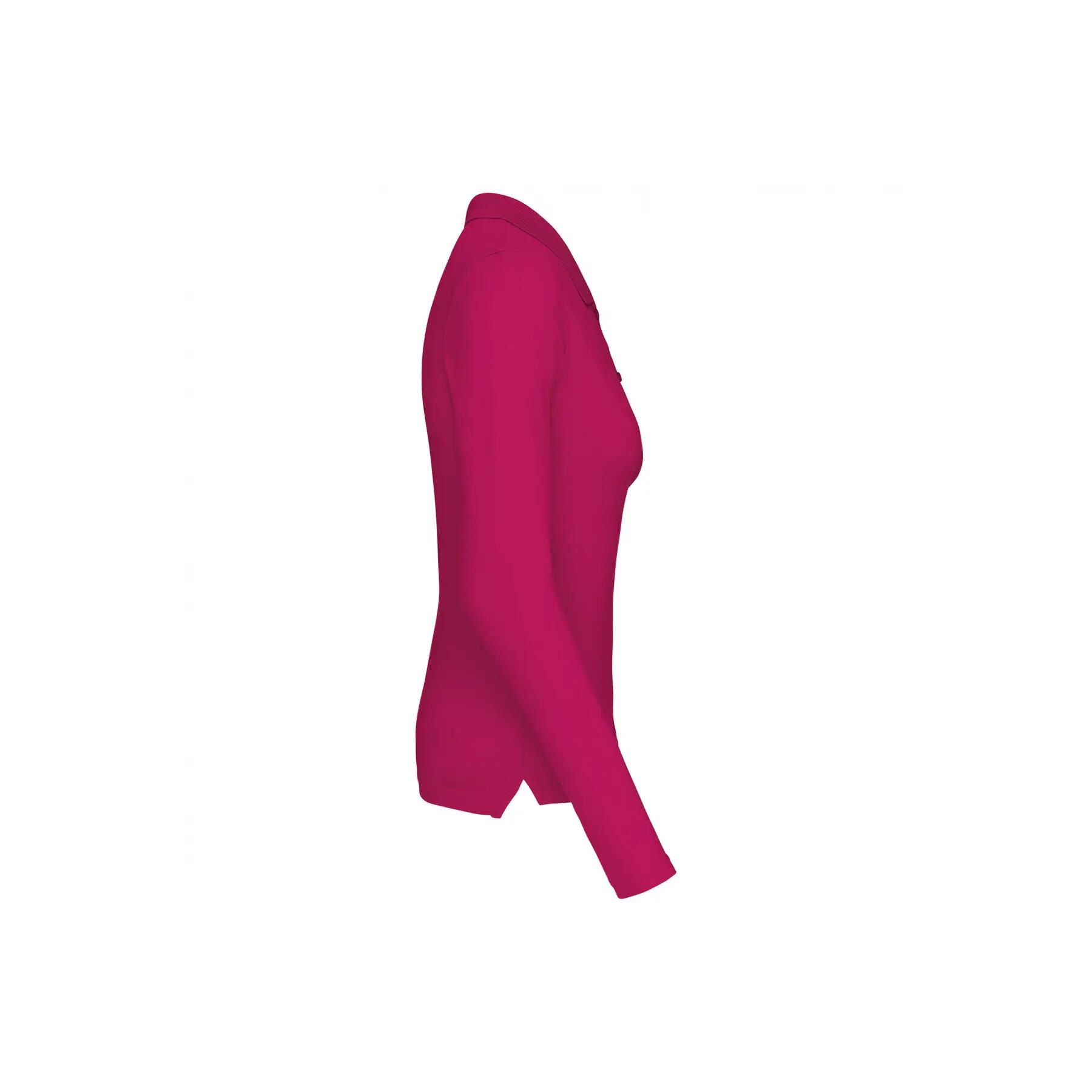 Polo donna maniche lunghe Kariban Piqué 3/7