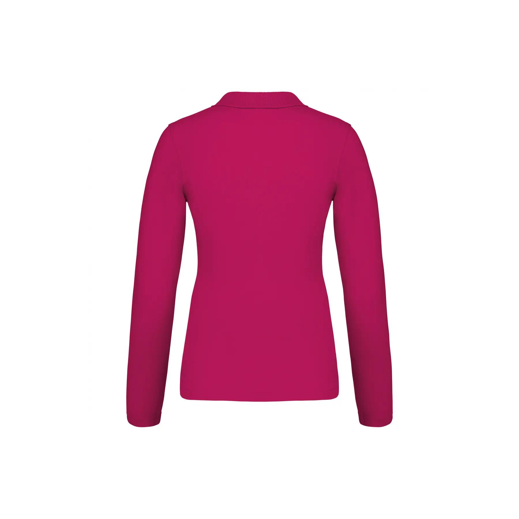 Polo donna maniche lunghe Kariban Piqué 2/7