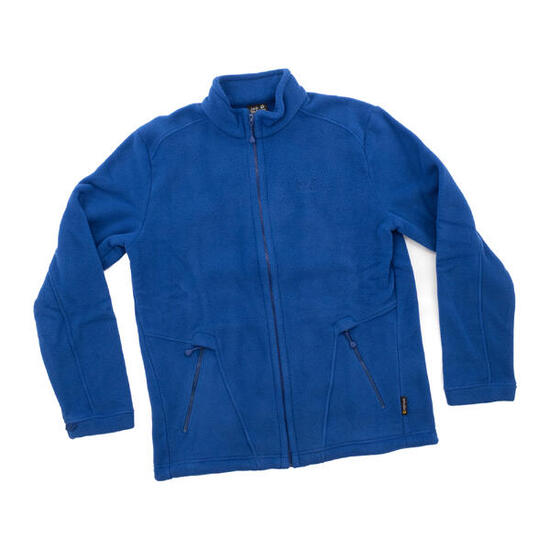 Fleecejacke Warming Zip in Blau