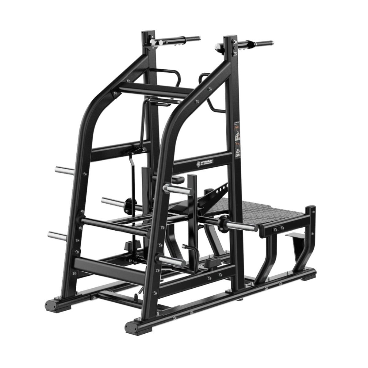 Multi Belt Squat – 2 en 1: Squat avec Ceinture + 3/5