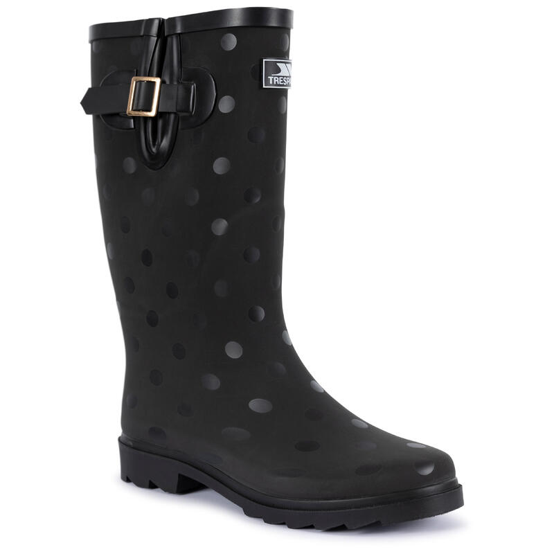 Trespass Elena - Femeie Welly Black Polka Dot