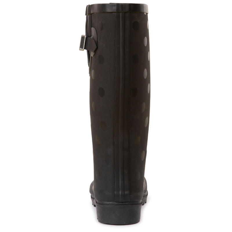 Trespass Elena - Femeie Welly Black Polka Dot