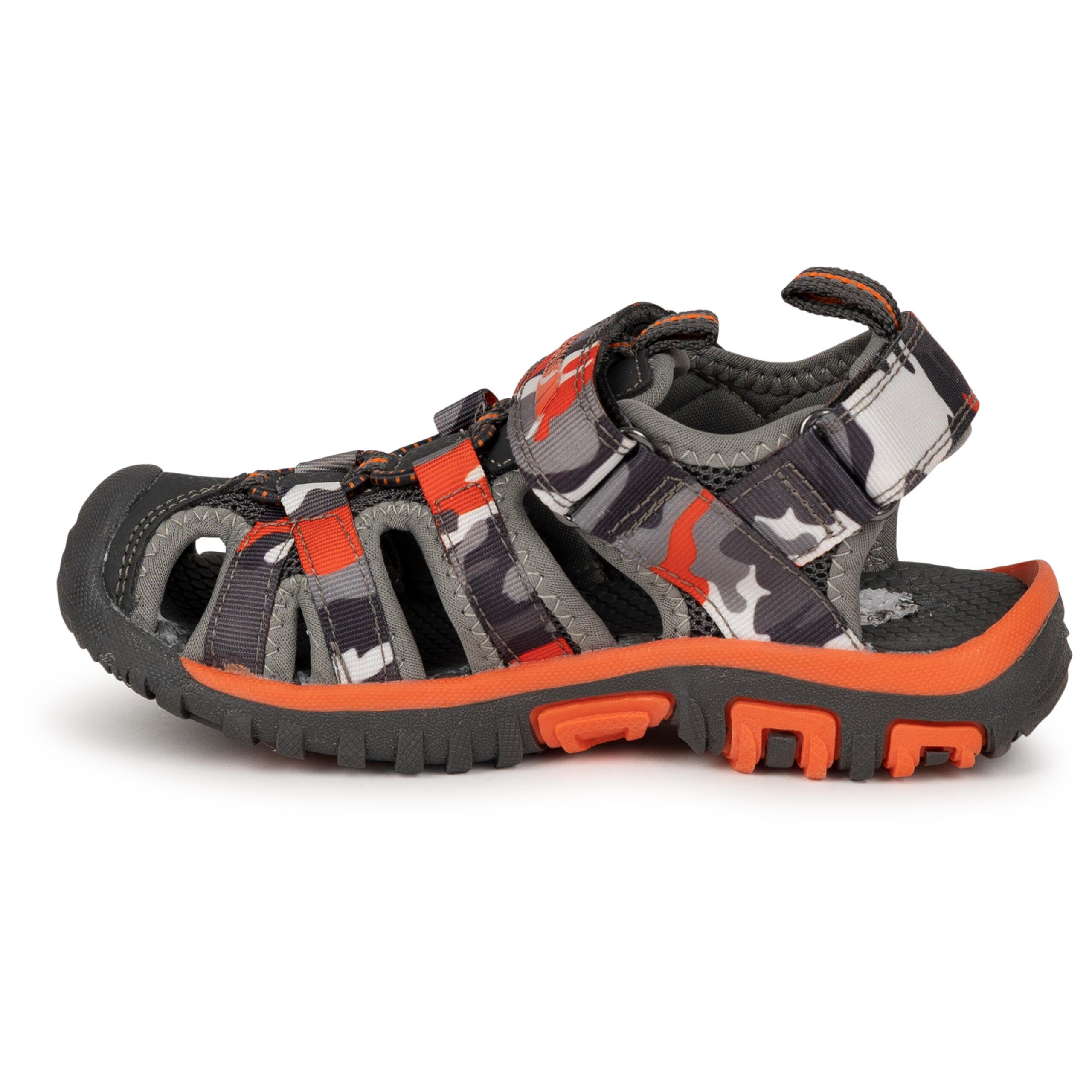 Kids Closed Toe Adjustable Straps Beach Sandal - Jaime 4/5