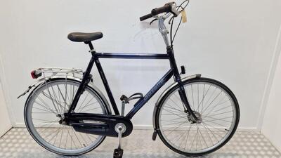 Gazelle davos | gebruikt | 3 maanden garantie | 28 inch | heren blauw 65cm