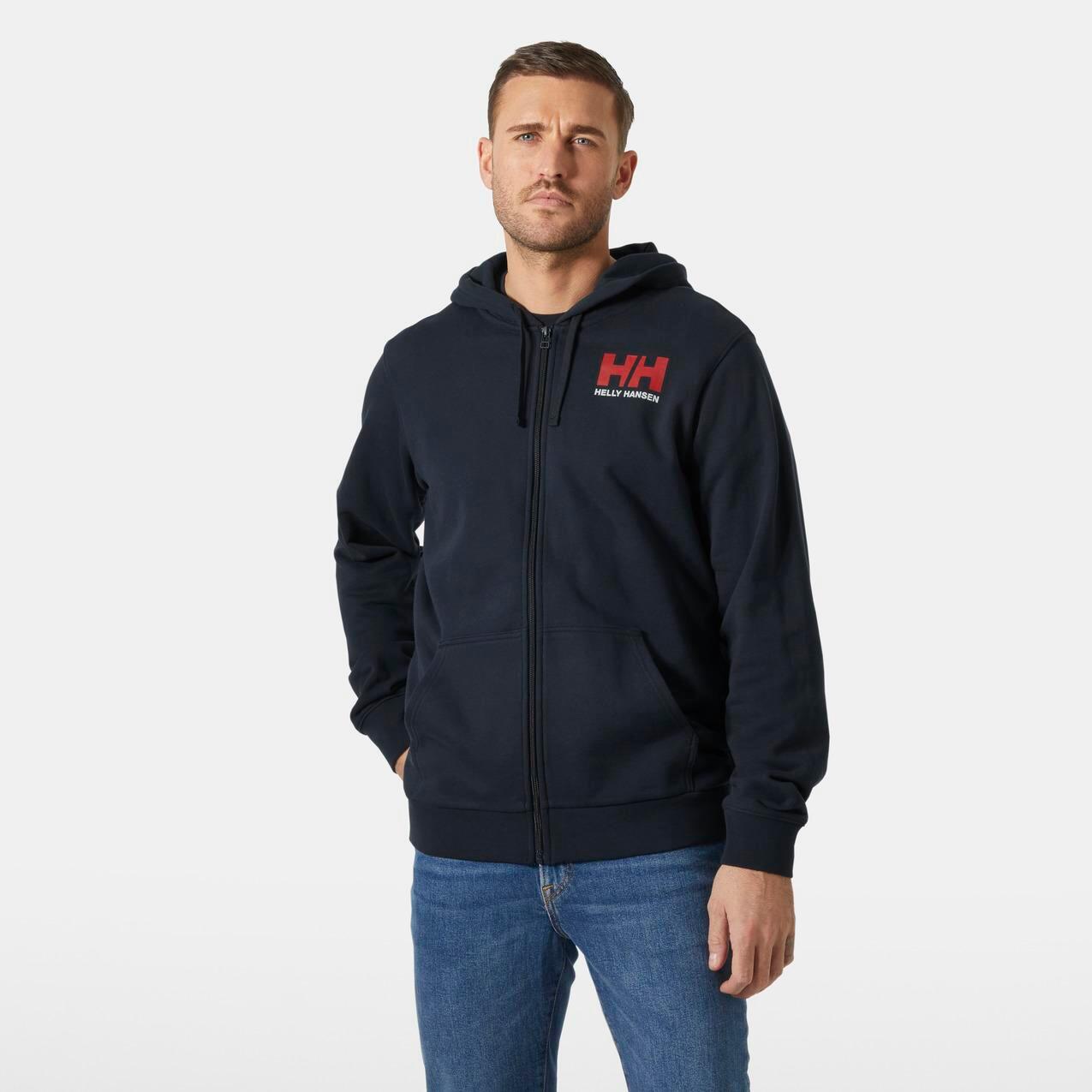Felpa con cerniera a cappuccio Helly Hansen Logo 2/7