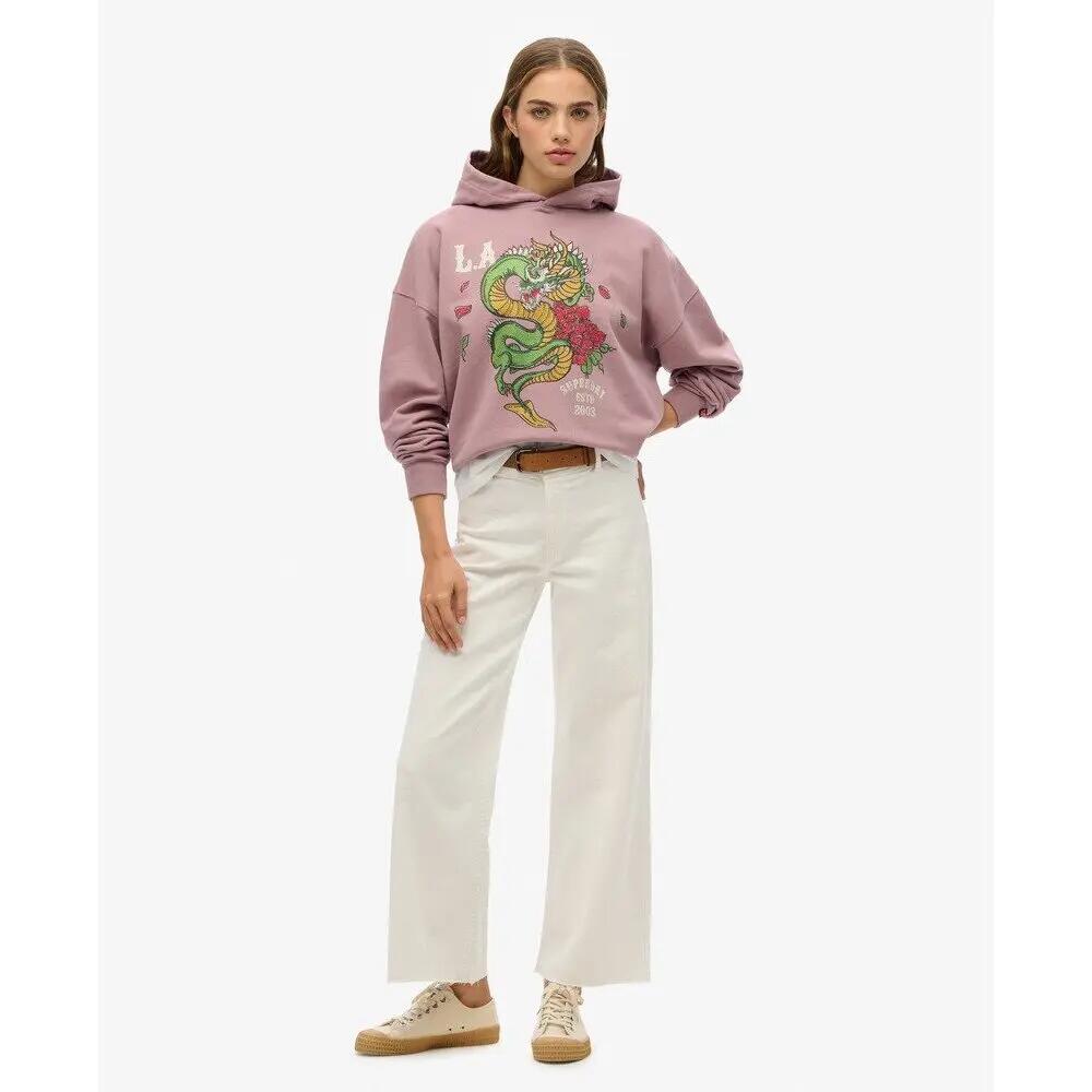 Sweatshirt à capuche femme Superdry Neo Trad Tattoo 2/4