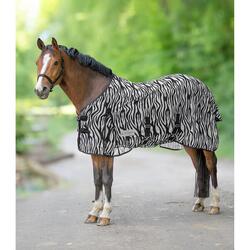 Couverture anti-mouches pour cheval Waldhausen Zebra