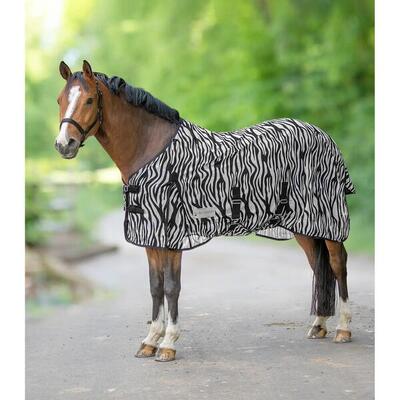 Copertura anti-zanzare per cavallo Waldhausen Zebra