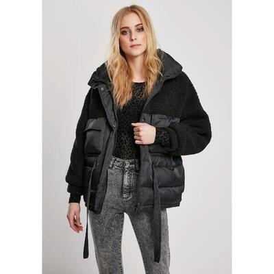 Giacca donna Urban Classics sherpa mix puffer