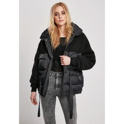 Kurtka damska Urban Classics sherpa mix puffer