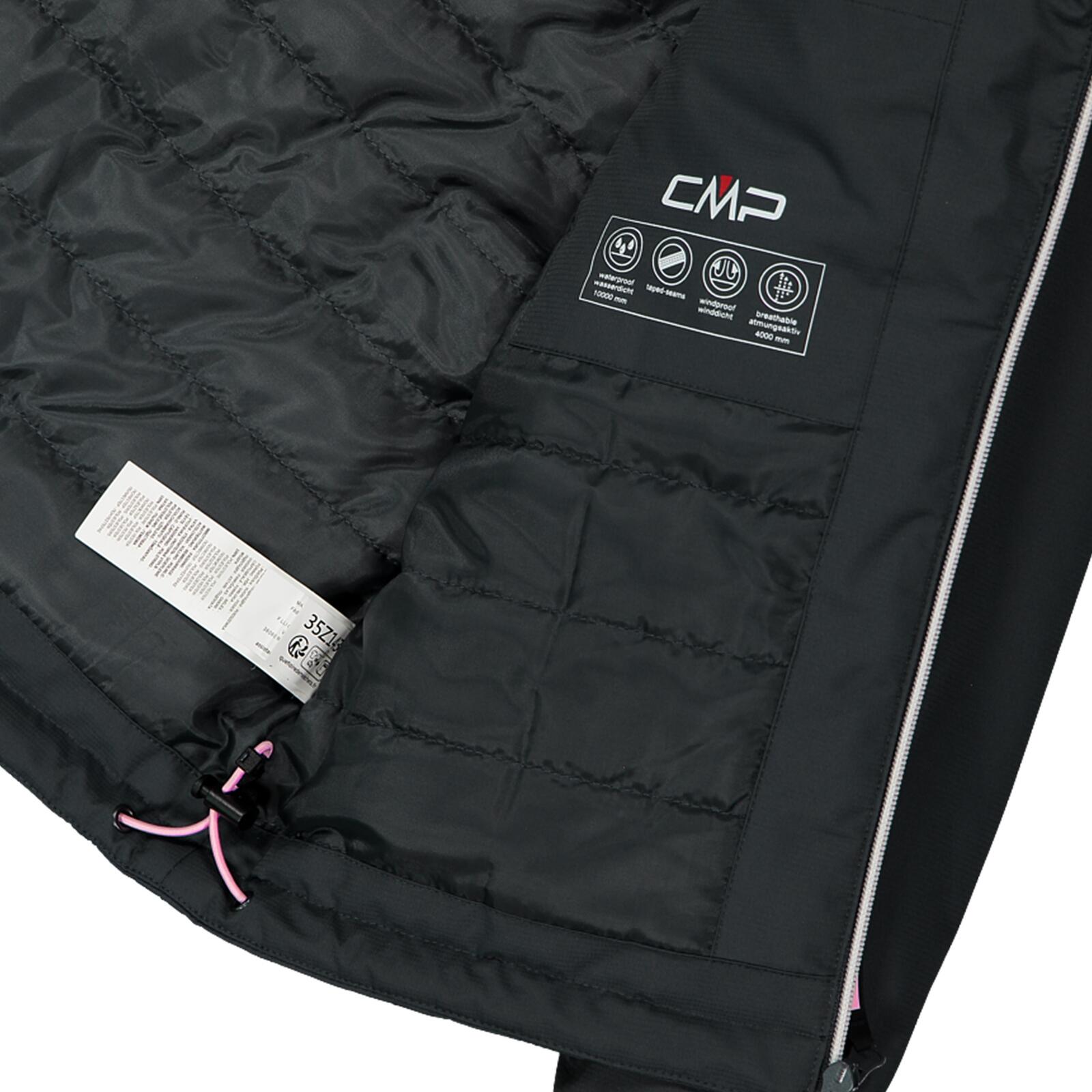 Vestes Outdoor Enfants - CMP Kids Jacket Hoody - Titanio 7/7