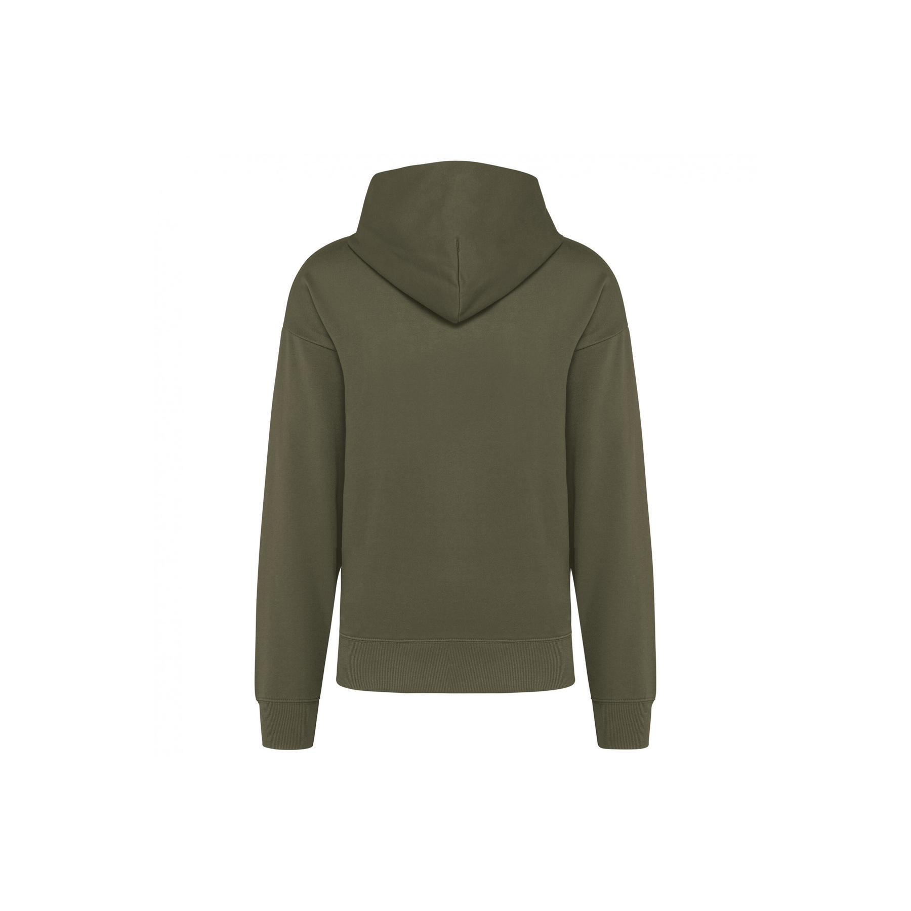 Sweatshirt à capuche oversize molleton Kariban 2/3