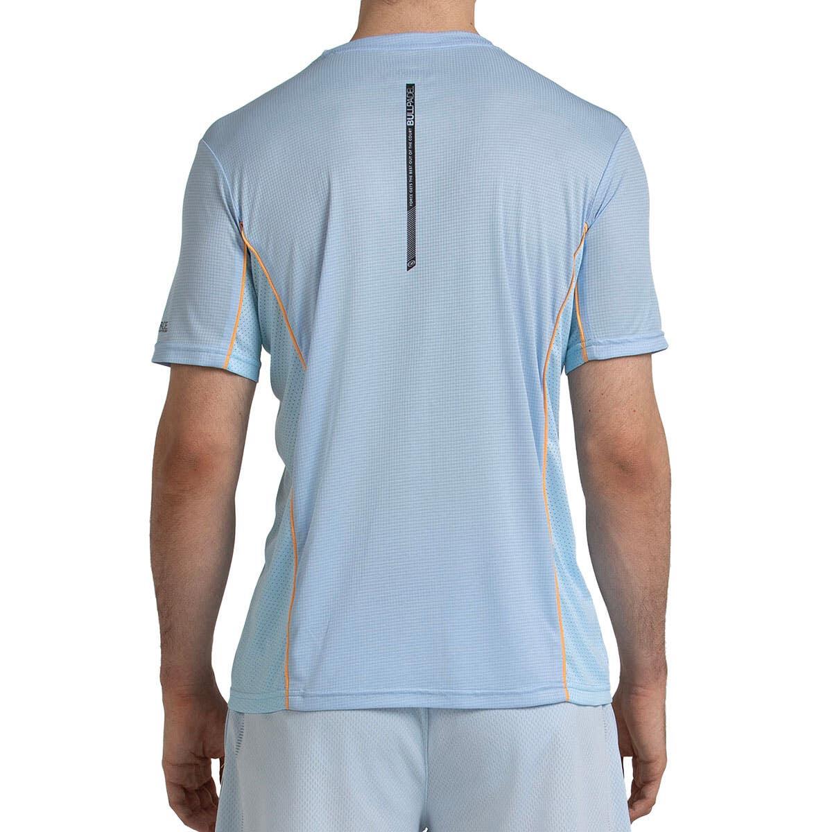 CAMISETA BULLPADEL CEREZAL 703 AZUL GLACIAR S 4/5