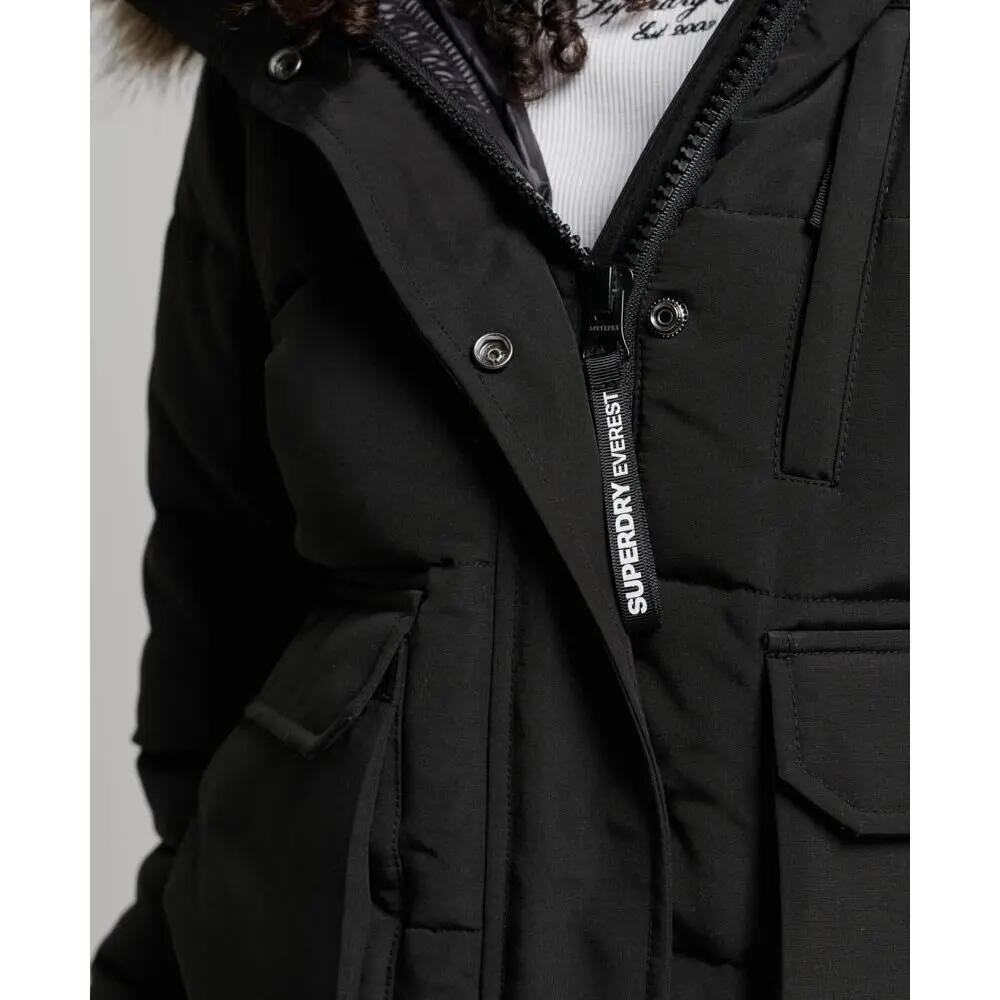 Gewatteerd damesjack met capuchon Superdry Everest 5/6