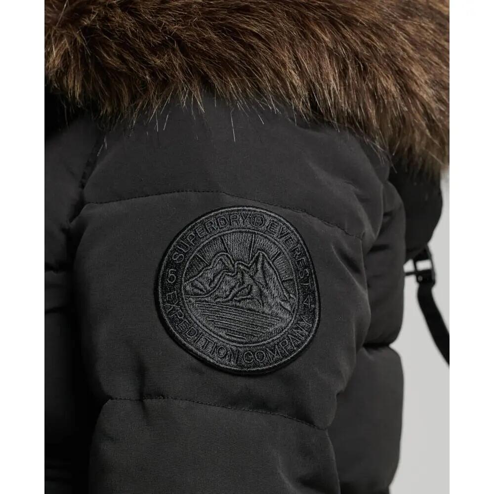 Gewatteerd damesjack met capuchon Superdry Everest 6/6