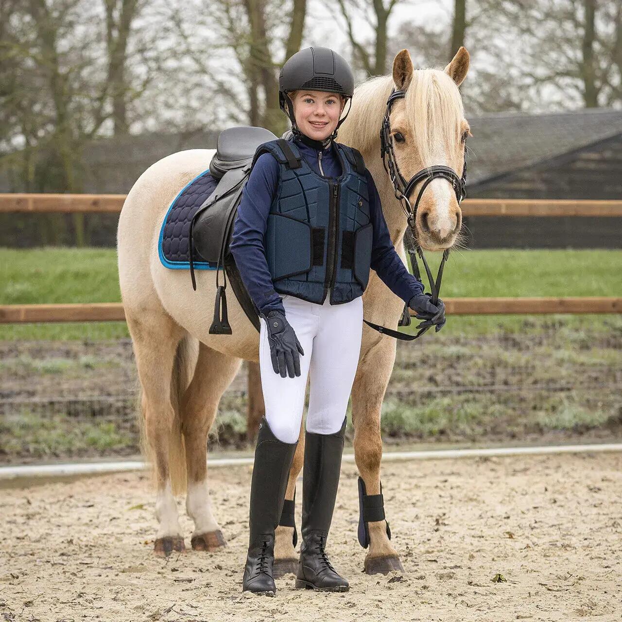 Schutzweste Reiten Kind QHP 2/3