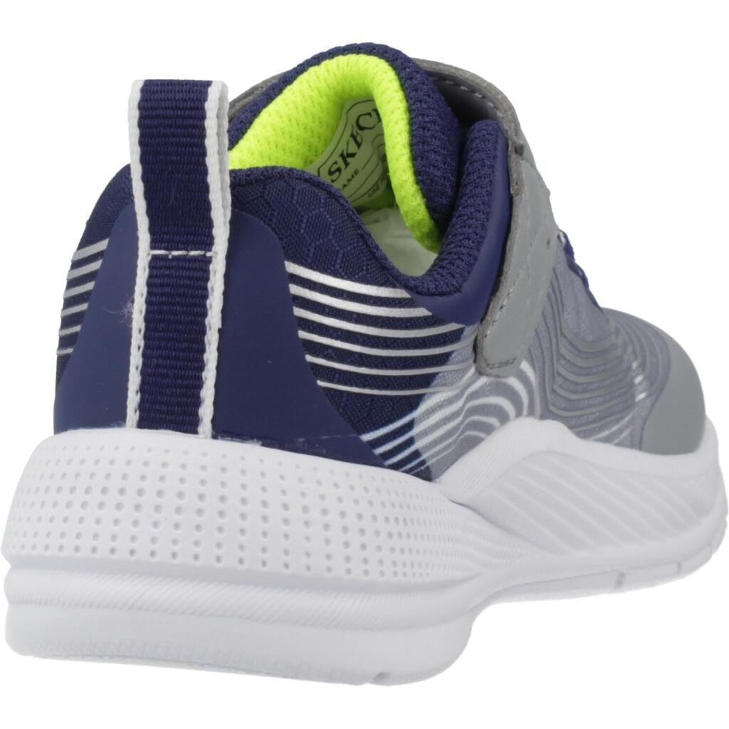 Zapatillas de Running Niño Skechers Microspec Advance 403926N/NVLG Gris 3/5