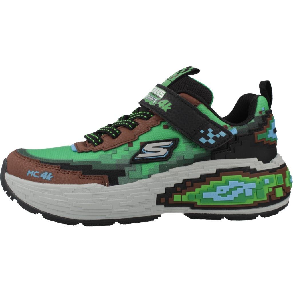 Calçado Skechers Mega-craft 4k, Verde, Crianças 2/5