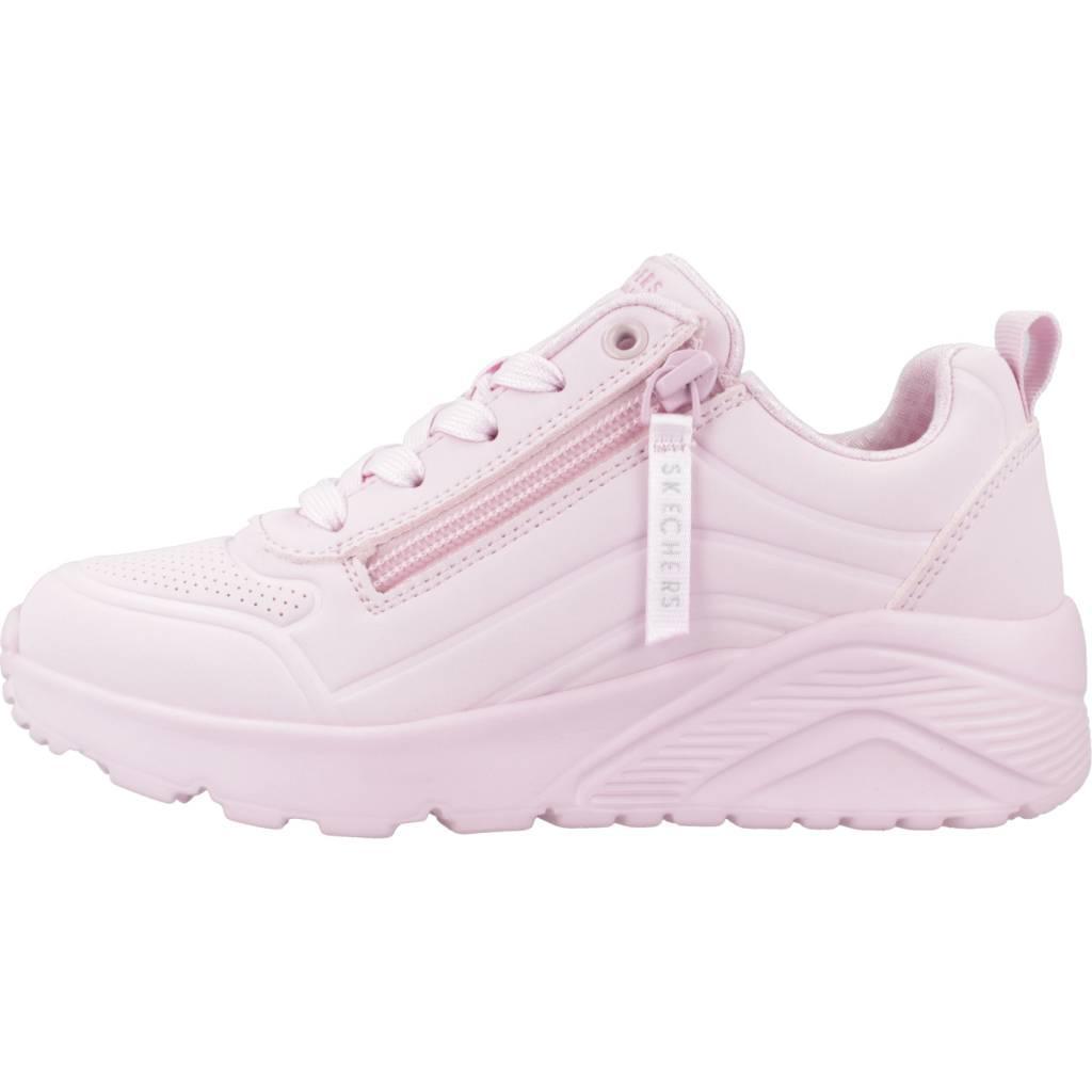 SKECHERS Kinderen UNO LITE EASY ZIP Sneakers Lichtroze 2/5