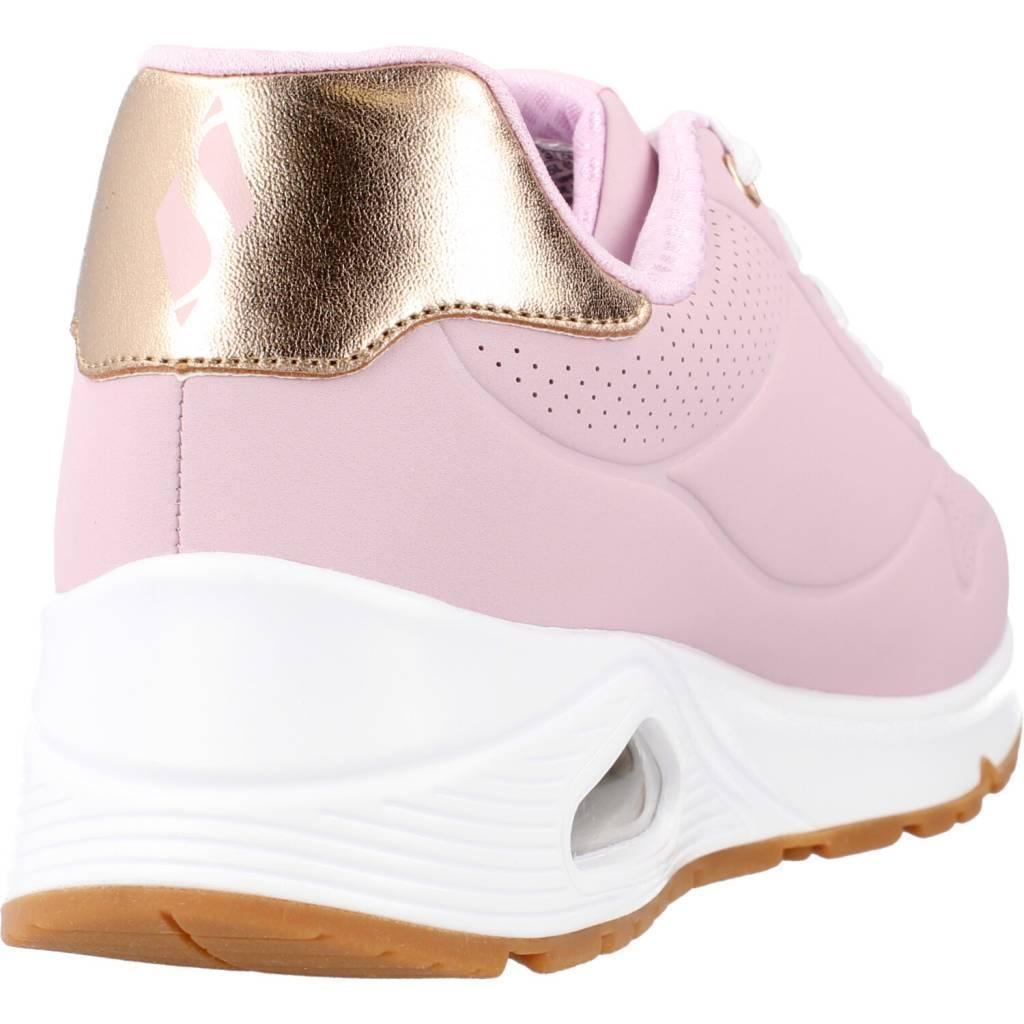 SKECHERS Enfants UNO GEN1 SHIMMER AWAY Sneakers Rose Rose vif 3/6