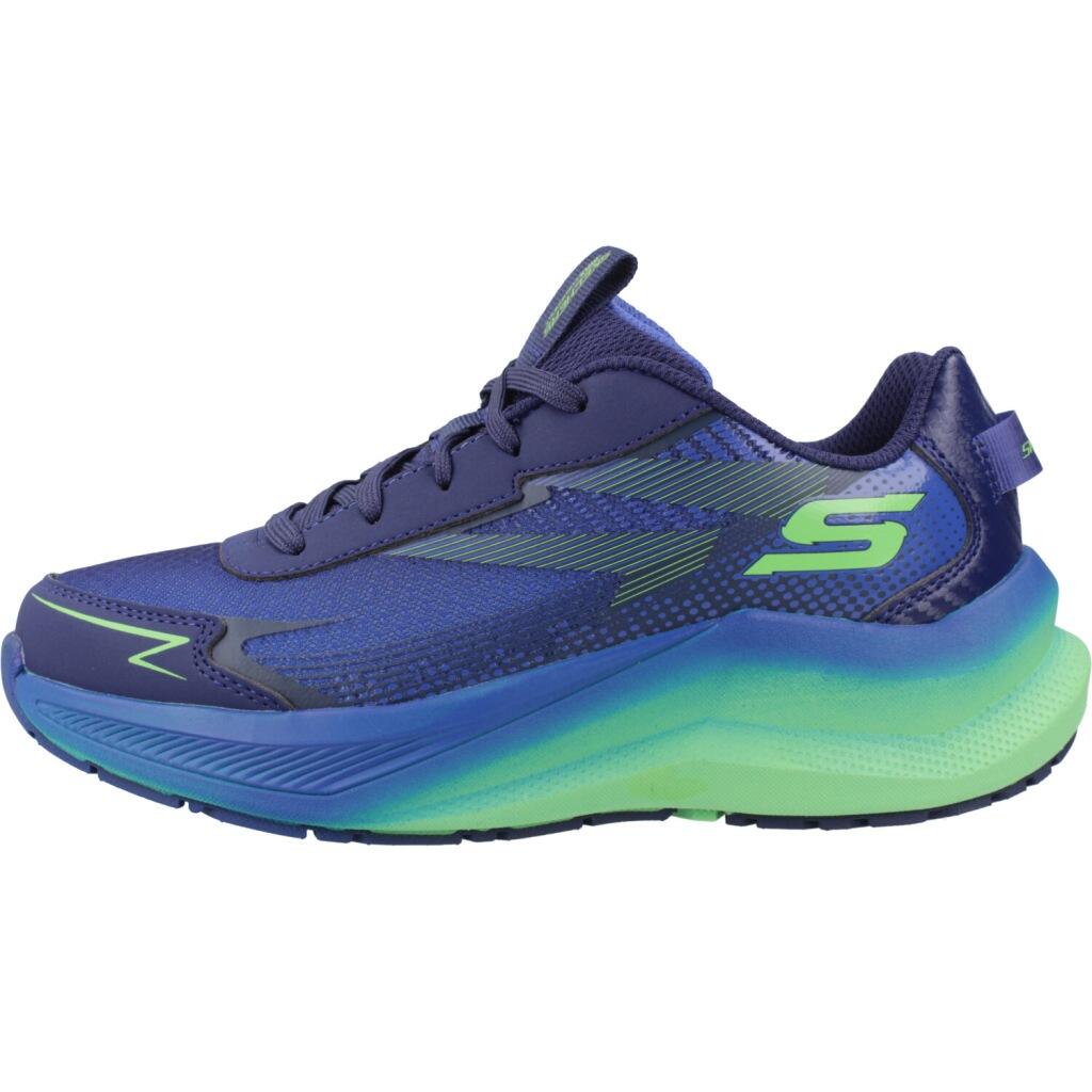Calçado Skechers Max Cushioning Ascender - Sta, Azul, Crianças 2/5