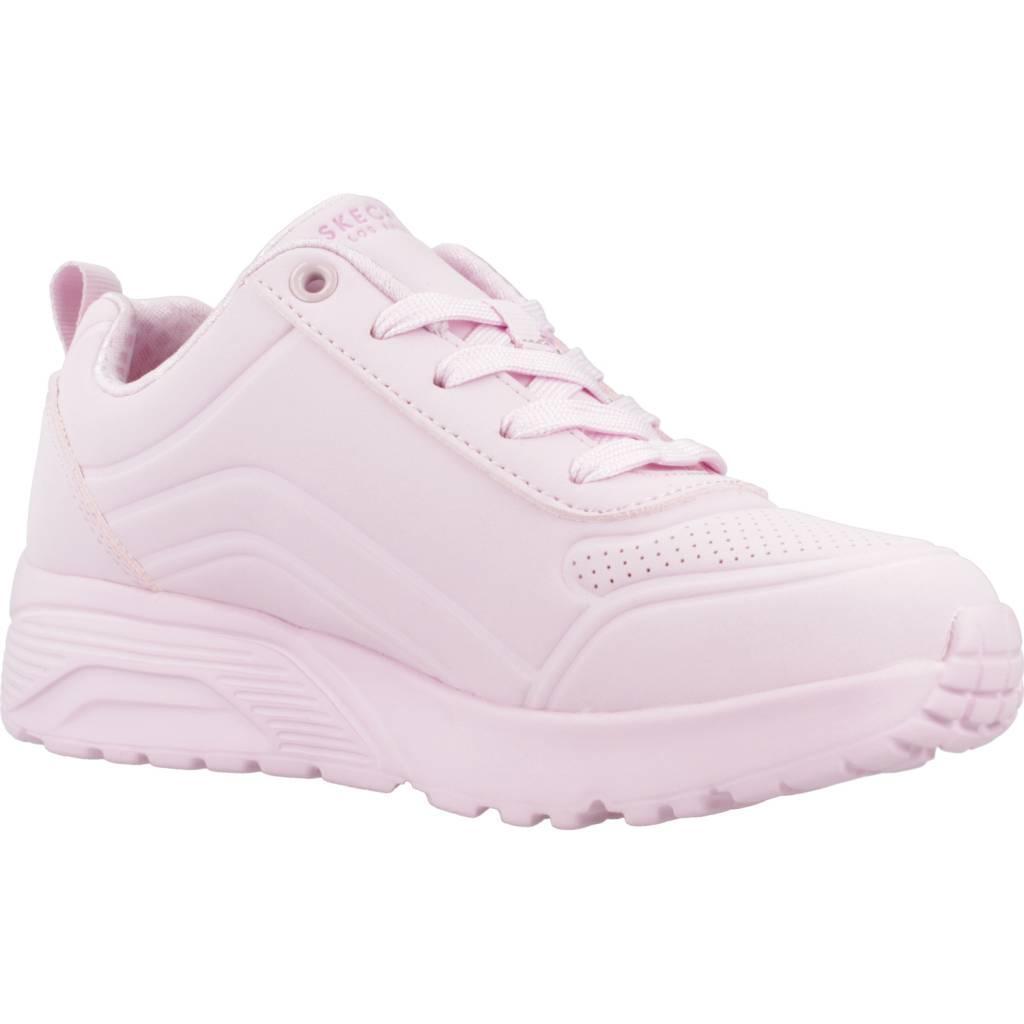SKECHERS Kinderen UNO LITE EASY ZIP Sneakers Lichtroze 5/5