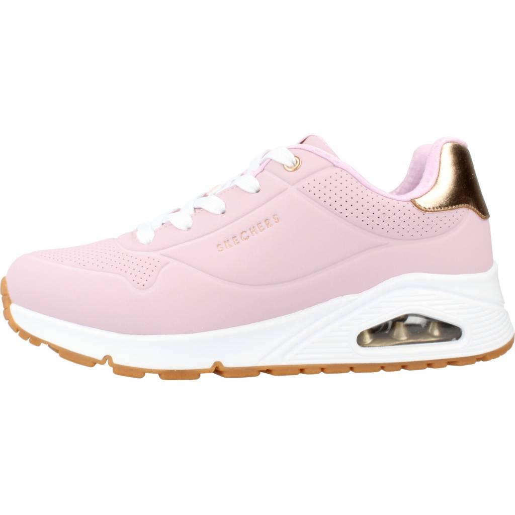 SKECHERS Enfants UNO GEN1 SHIMMER AWAY Sneakers Rose Rose vif 2/6