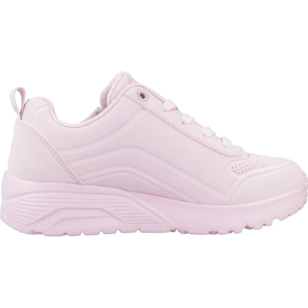 SKECHERS Kinderen UNO LITE EASY ZIP Sneakers Lichtroze 4/5