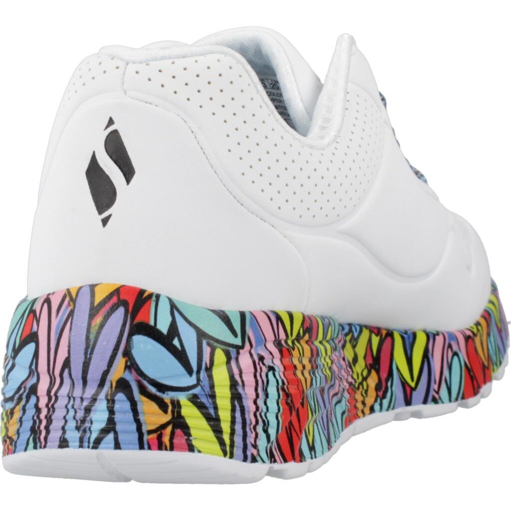 Calçado Skechers Uno Lite-subtle Love, Branco, Crianças 3/5