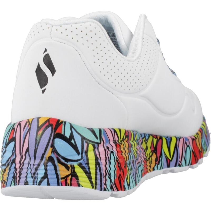 Pantofi sport copii Skechers Uno Lite-subtle Love, Alb