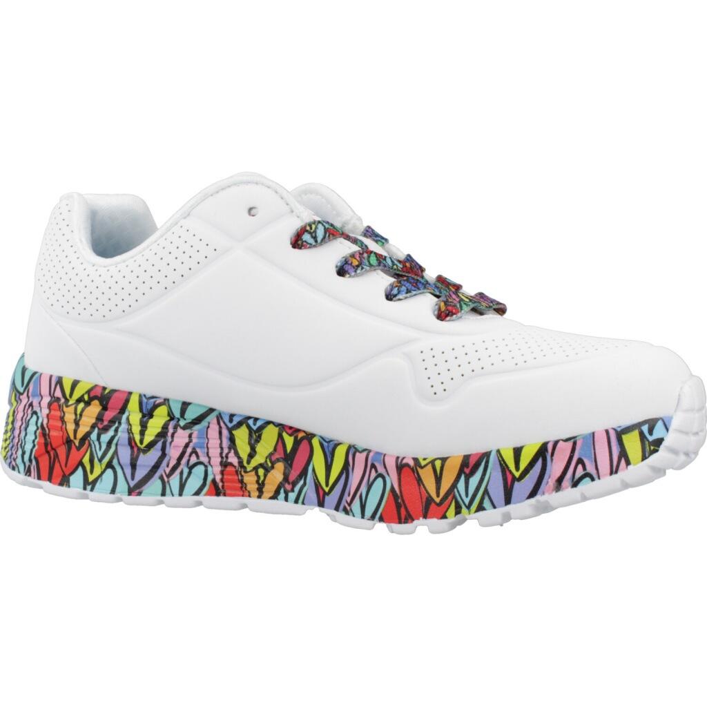 Calçado Skechers Uno Lite-subtle Love, Branco, Crianças 5/5