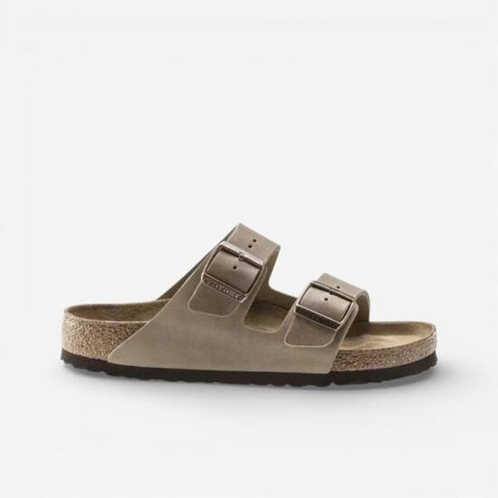 Birkenstock Arizona Soft Footbed Oiled Leather Tobacco Brown