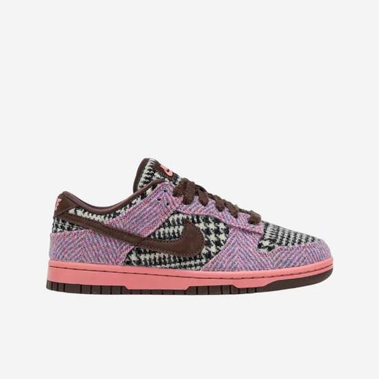 Nike Dunk Low Harris Tweed Purple Pink (Women's)