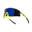 Ochelari Force Sonic, lentila albastra oglinda, gri/fluo