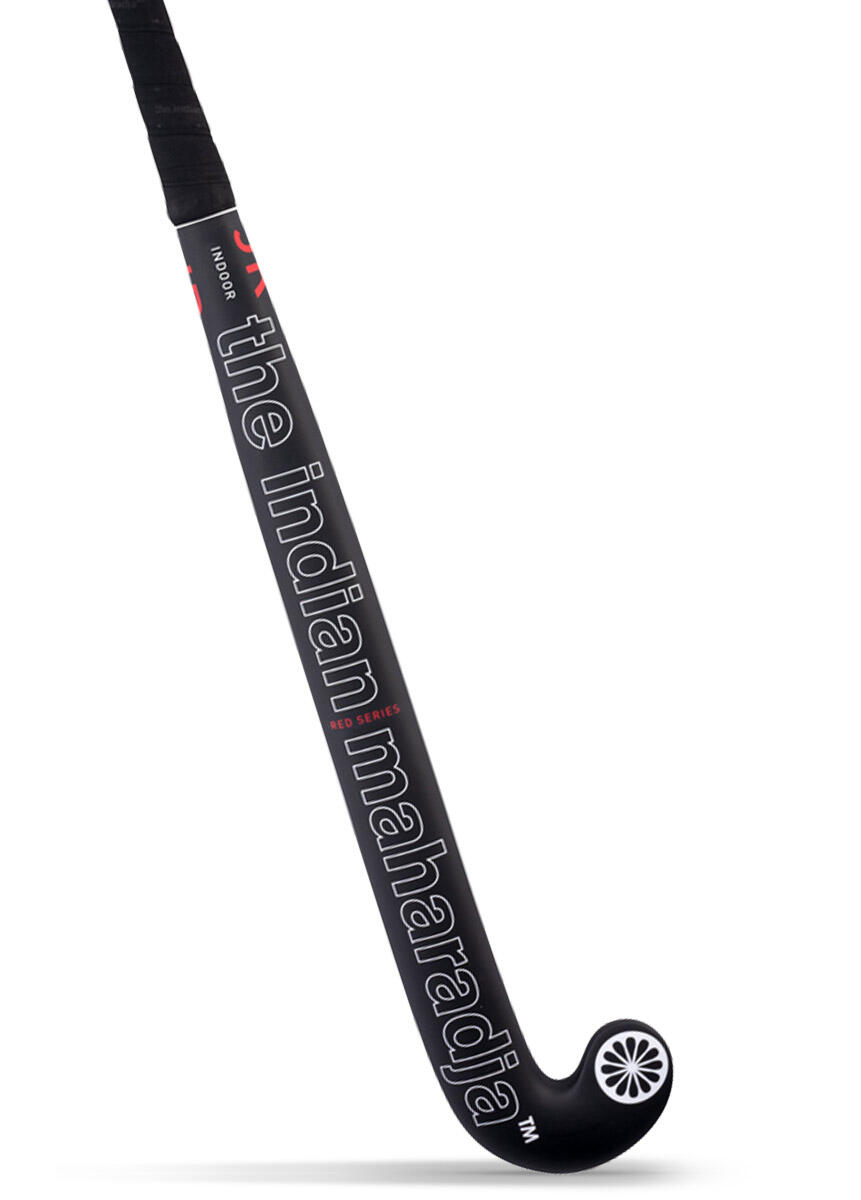 Indian Maharadja Red Junior Indoor Hockeyschläger 1/3