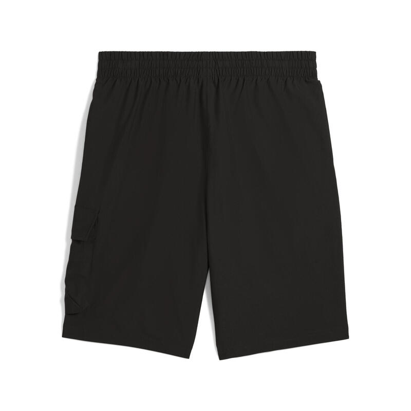 Șort mers bărbați Essentials No.1 Logo 9" Gewebte Cargoshorts PUMA