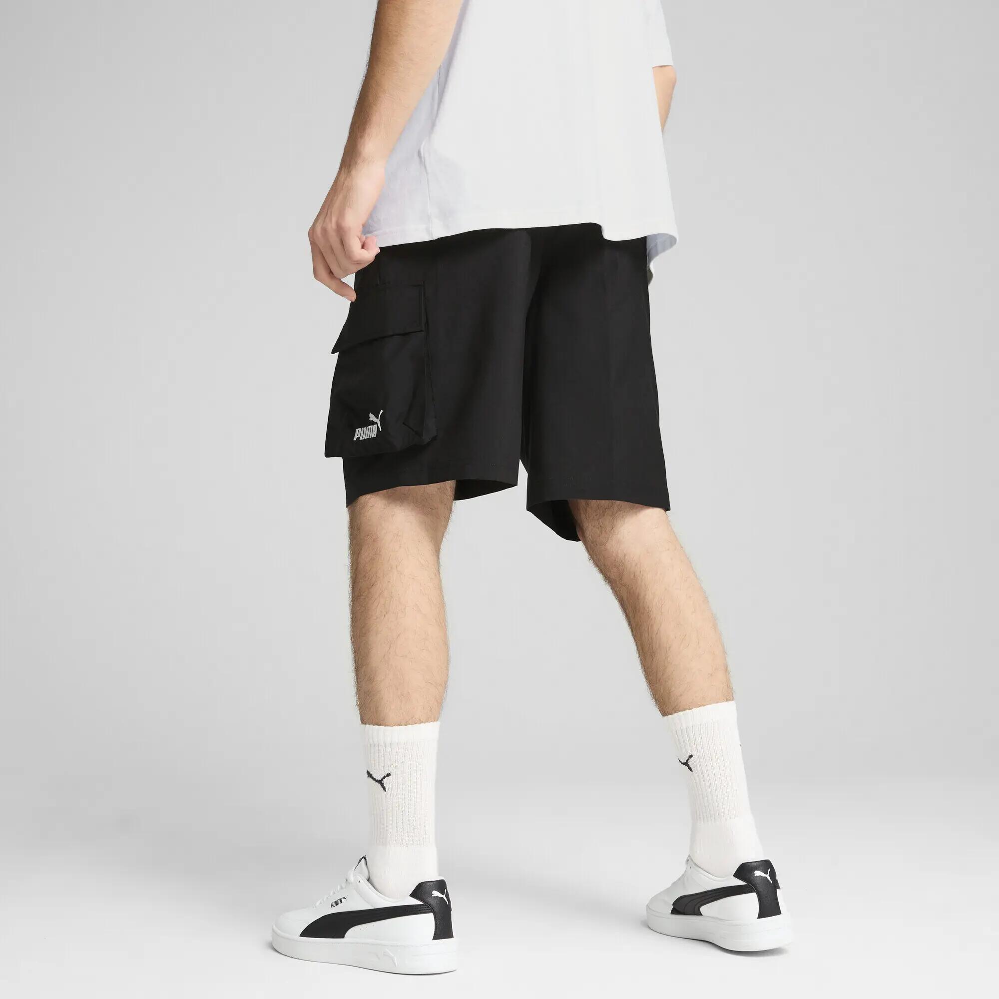 Calções Homem Essentials No.1 Logo Gewebte Cargoshorts PUMA 3/6