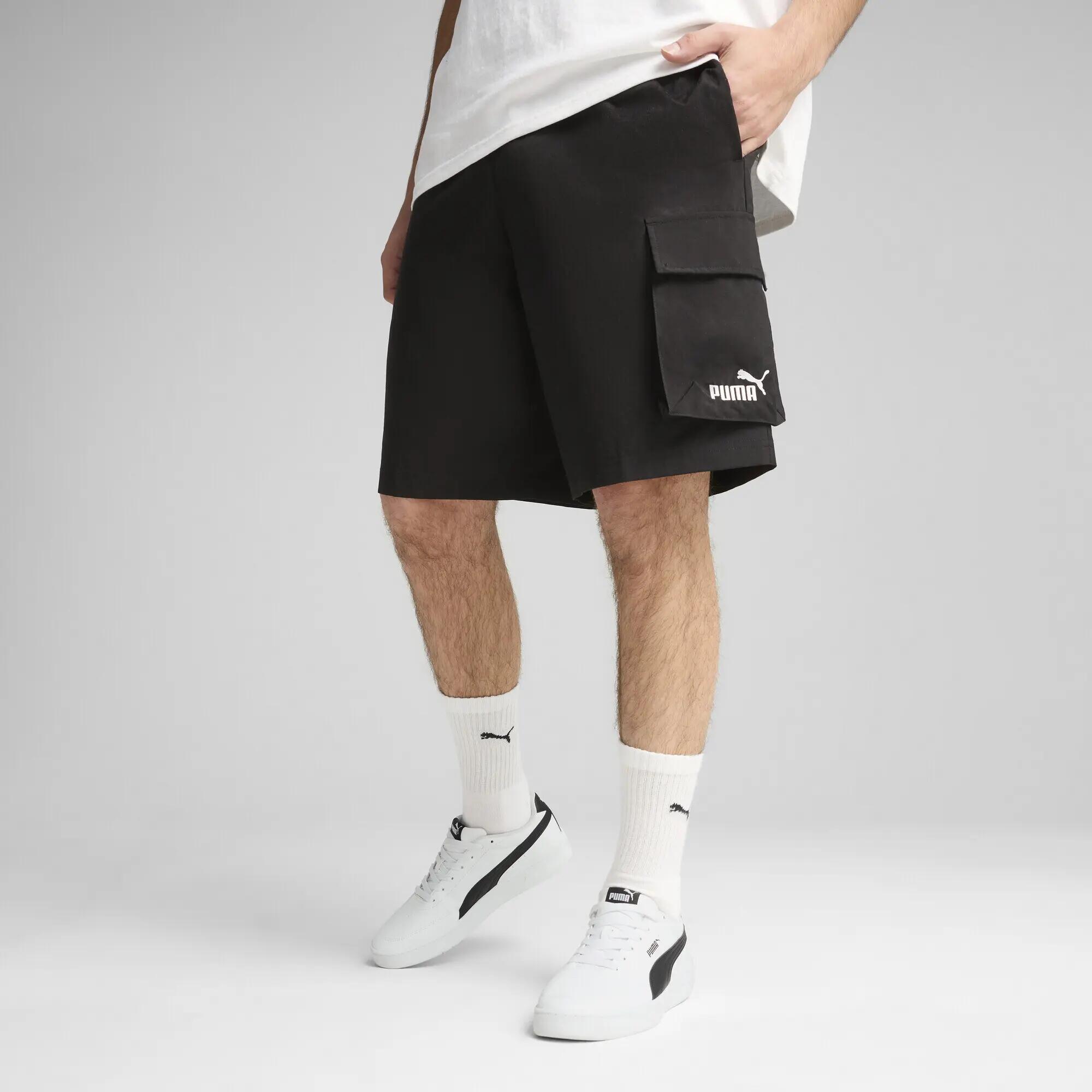 Calções Homem Essentials No.1 Logo Gewebte Cargoshorts PUMA 2/6